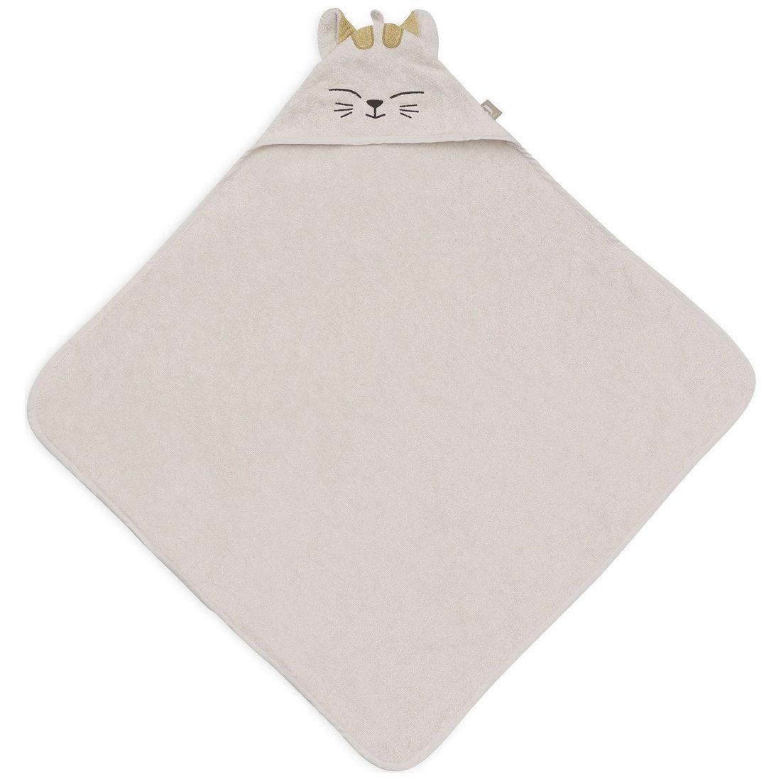 Cape de bain en éponge Charlie (75 x 75 cm) (Jollein) - Image 5