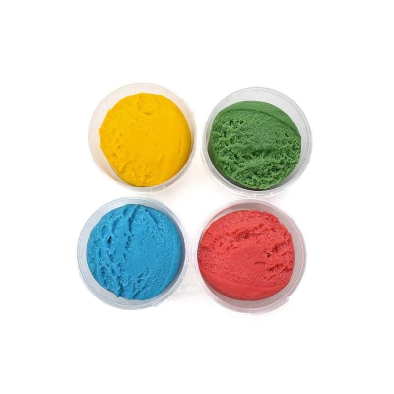 Set de 4 pots de pâte à modeler yuk (Neogrün) - Image 4