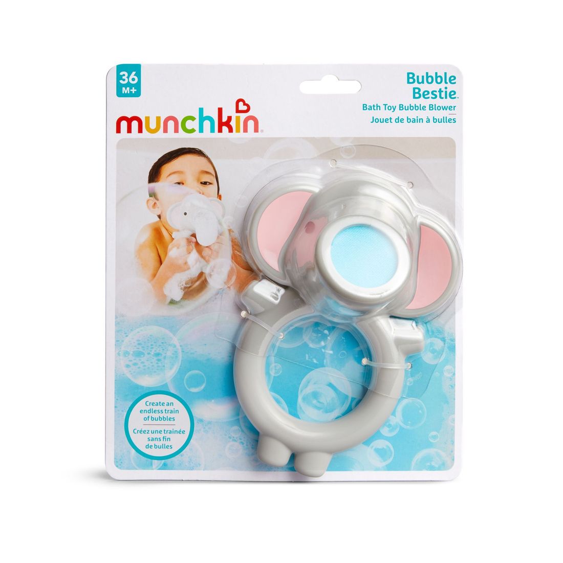 Jouet de bain Éléphant Barboteur à bulles (MUNCHKIN) - Image 3