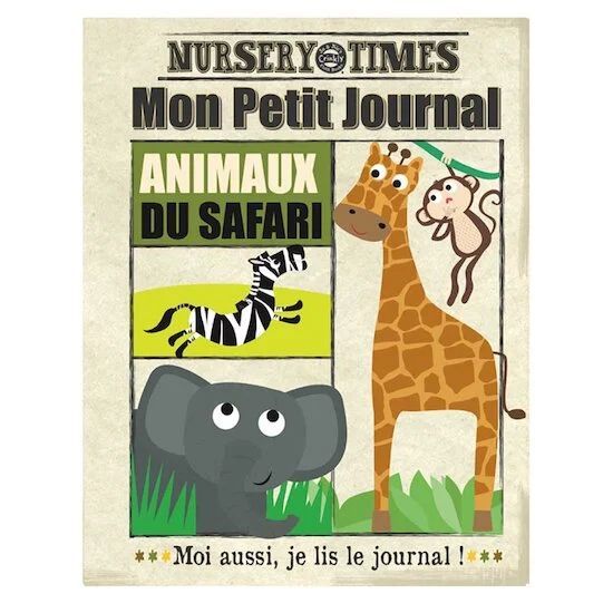 Mon Petit Journal - Safari (Crinkly) - Couverture