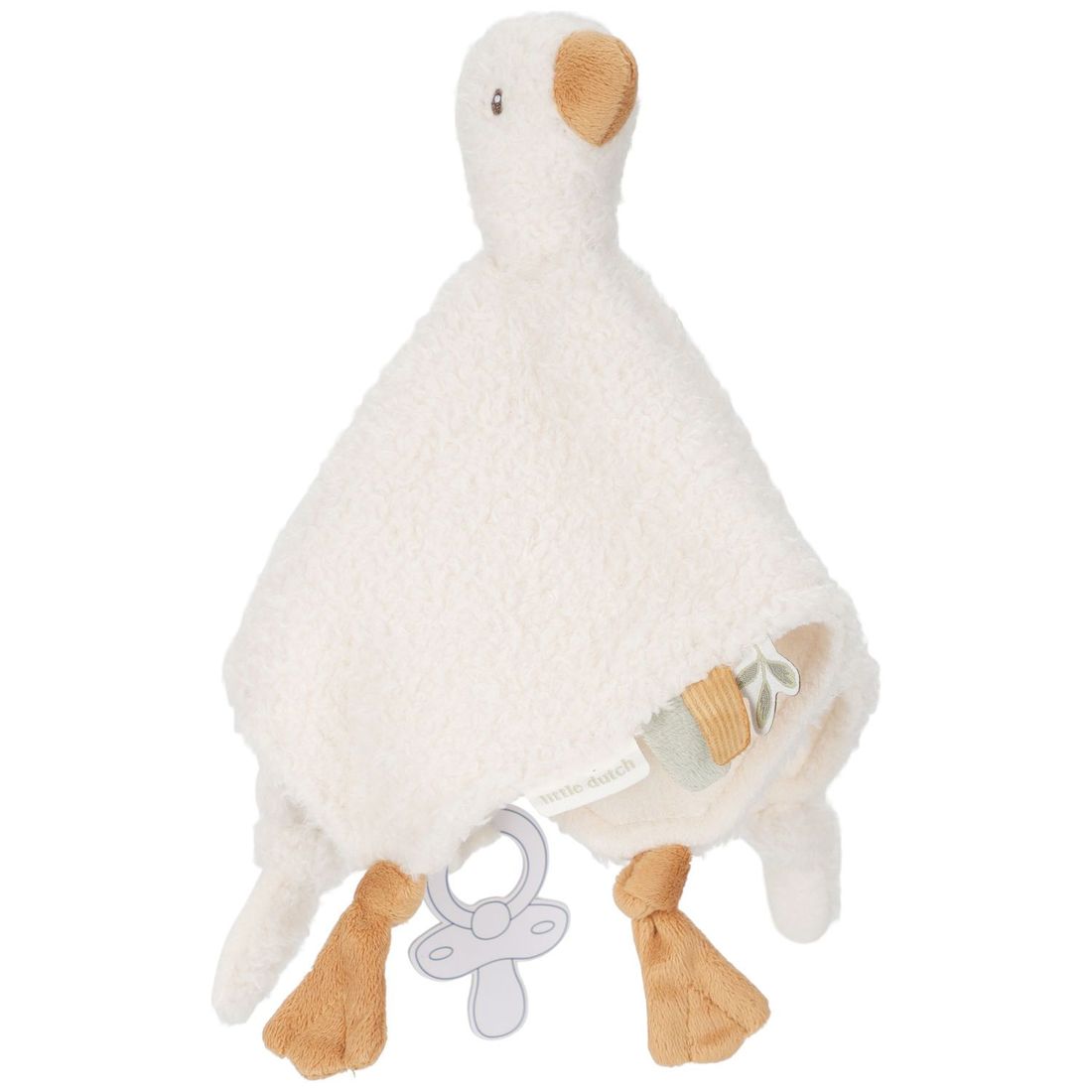 Doudou carré Oie Newborn (Little Dutch) - Couverture