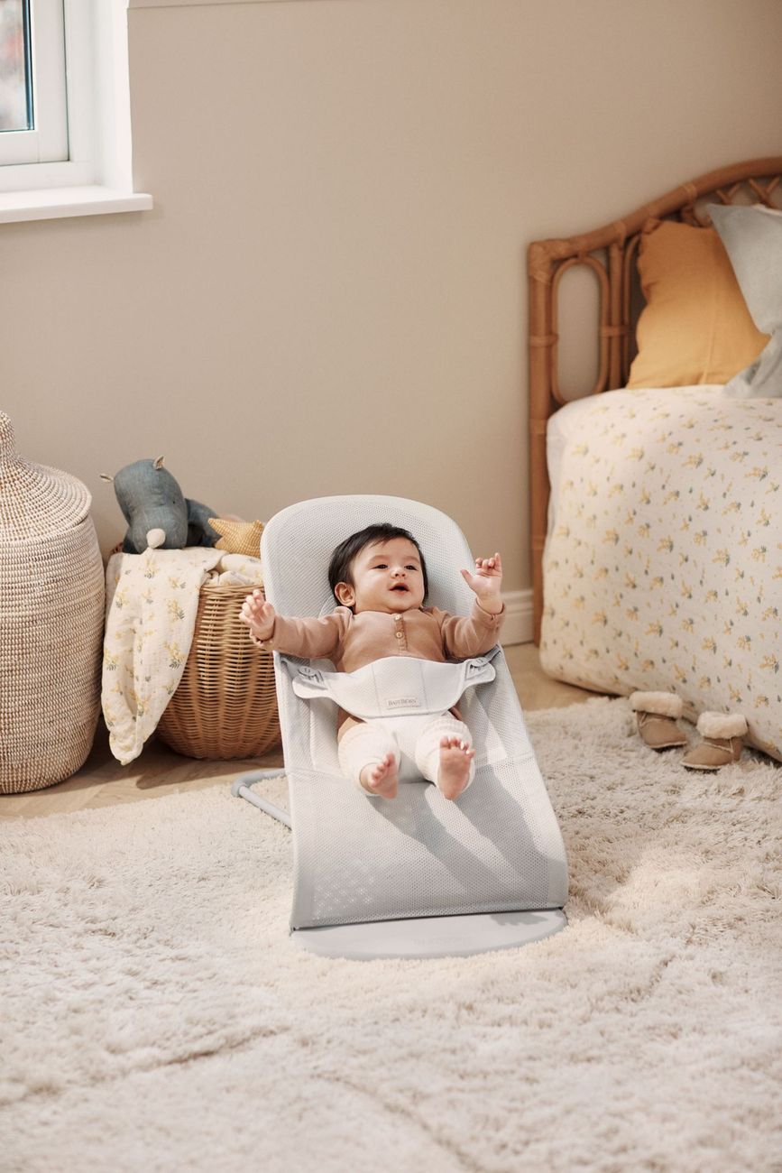 Transat Balance Soft - Argent/Blanc / Mesh / Gris clair (BabyBjörn) - Image 11