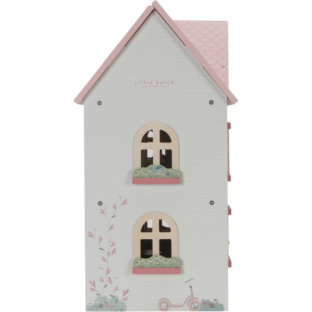 Maison de poupée moyenne en bois (Little Dutch) - Image 6