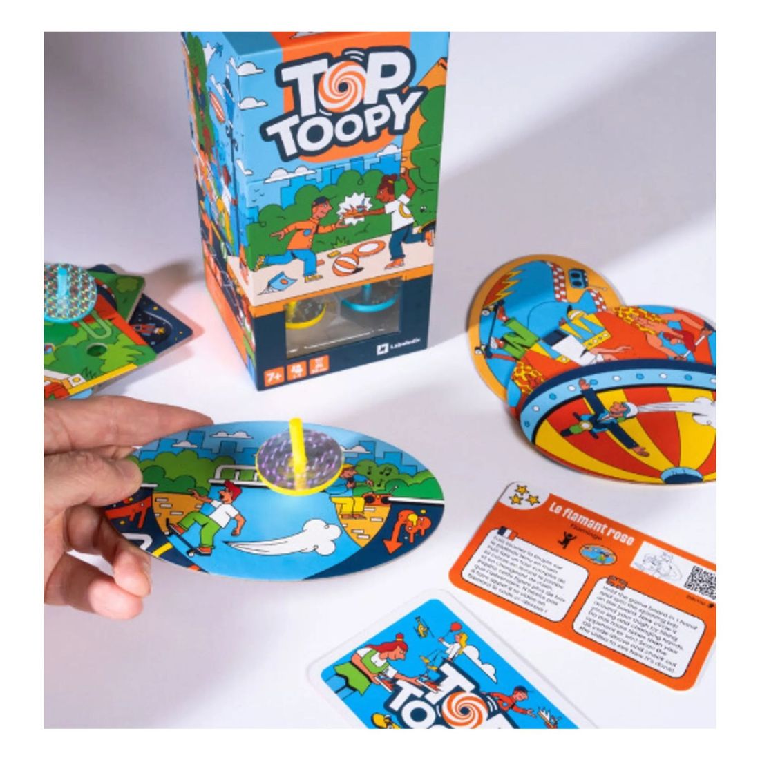 Laboludic - Jeu de toupies Top Toopy (Laboludic) - Image 1