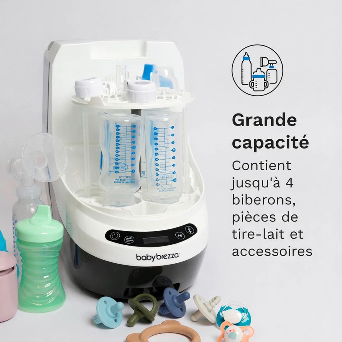 Bottle Washer Pro - Lave, stérilise et sèche automatiquement (Baby Brezza) - Image 6