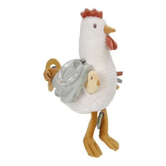 Little Farm Peluche d'activités Poule (Little Dutch) - Image 1