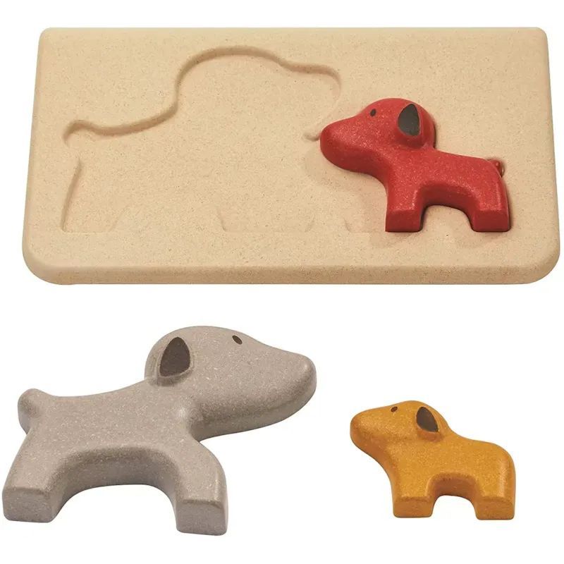 Mon premier puzzle - chien (Plan Toys) - Image 1