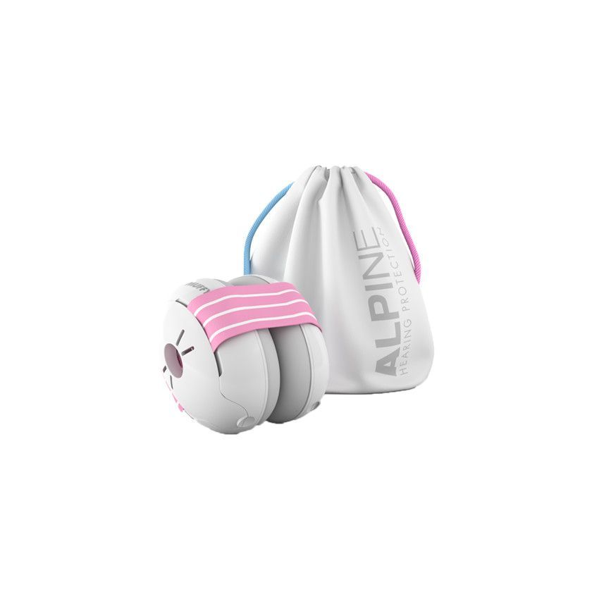 Casque anti-bruit pour bébé Muffy rose - Rose (Alpine) - Image 1