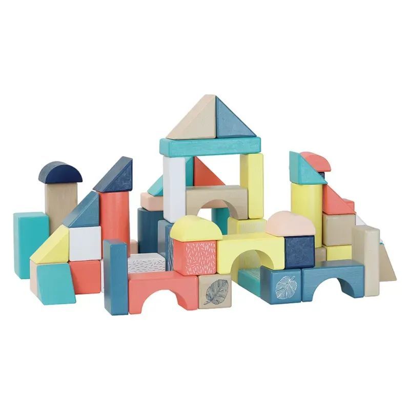 Baril de 54 cubes sous la canopée (Vilac) - Image 2