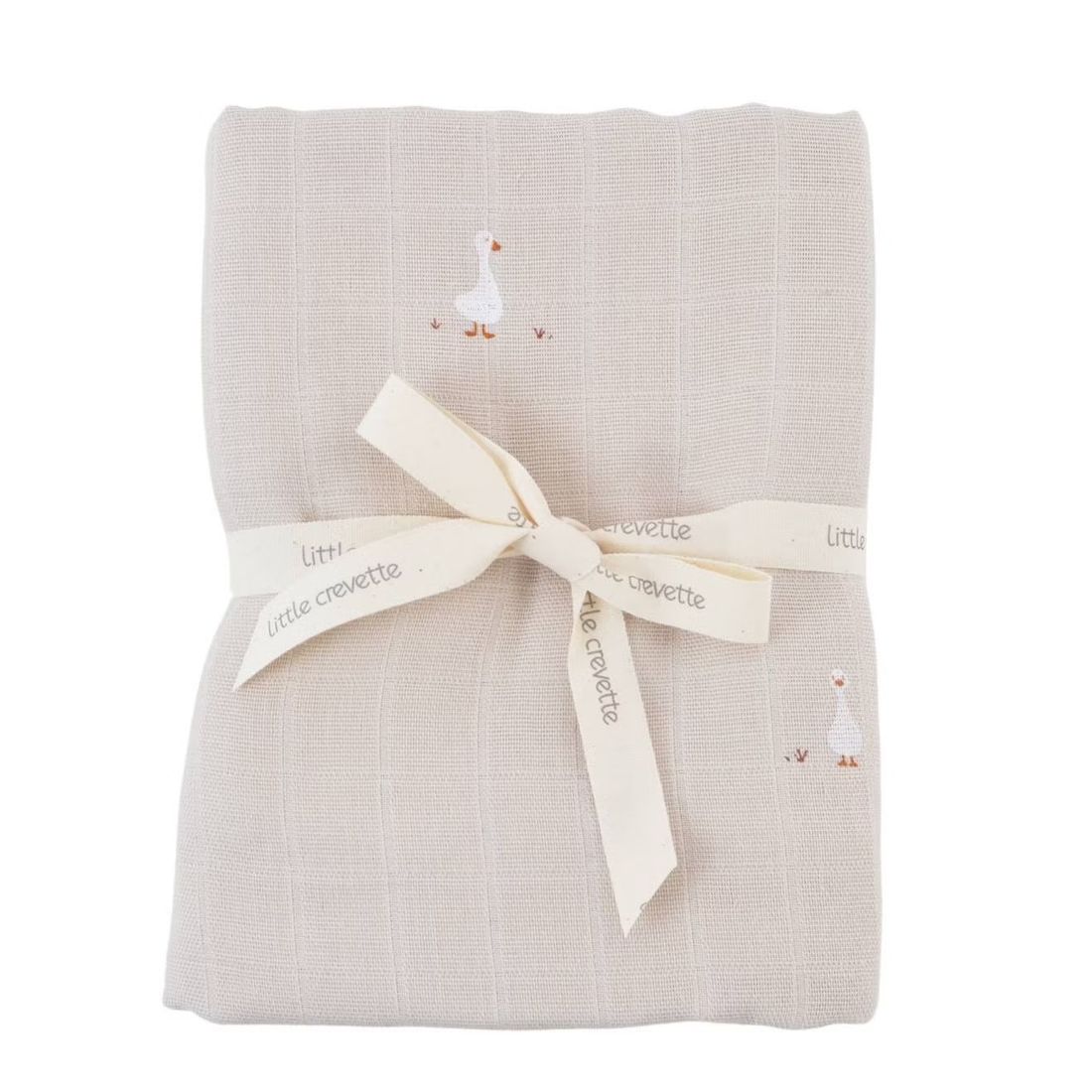Maxi Lange Gaze De Coton Bio Oies (Little Crevette) - Couverture