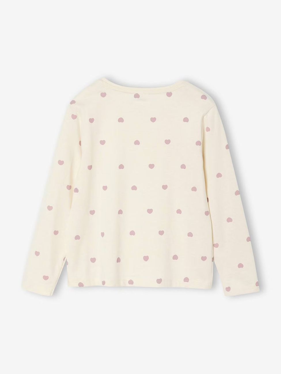 T-shirt manches longues fille Disney Marie les Aristochats écru (Disney Animals) - Image 1