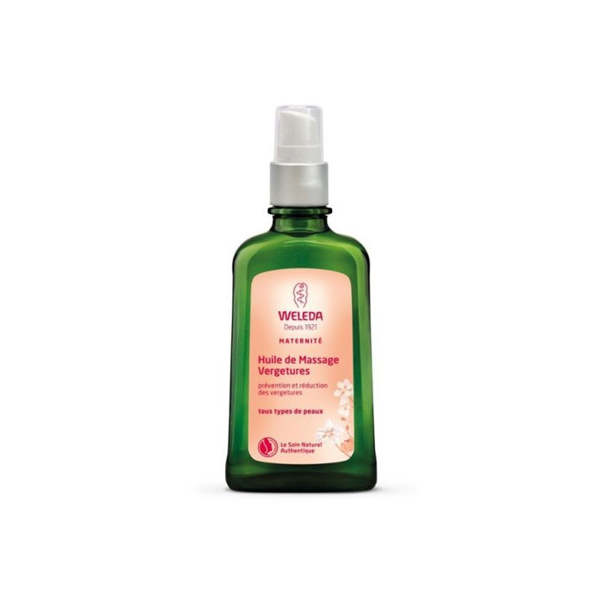 Huile de massage pour vergetures 100 ml - Transparent (Weleda) - Couverture