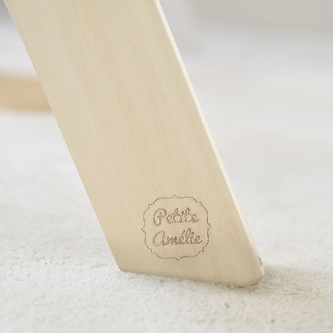 Petite Amélie | Portique d'éveil bébé Mer | Bois naturel | 60x50x48 cm | Arche de jeu pour nourrisson avec trois accessoires en peluche amovibles (Petite Amélie) - Image 9