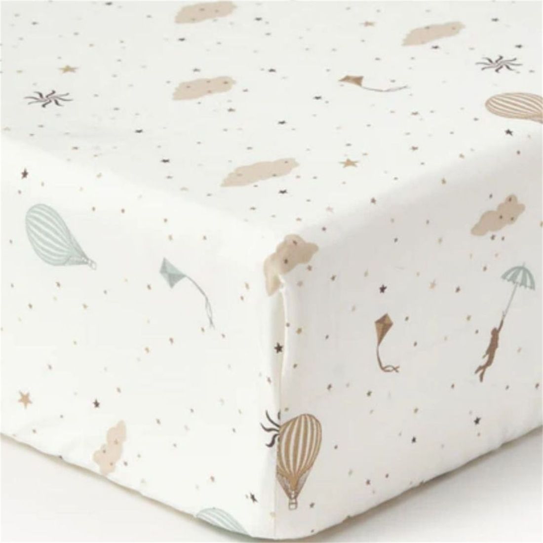 Drap-housse bébé en coton bio Dreamland (60 x 120 cm) (Cam Cam Copenhagen) - Image 1