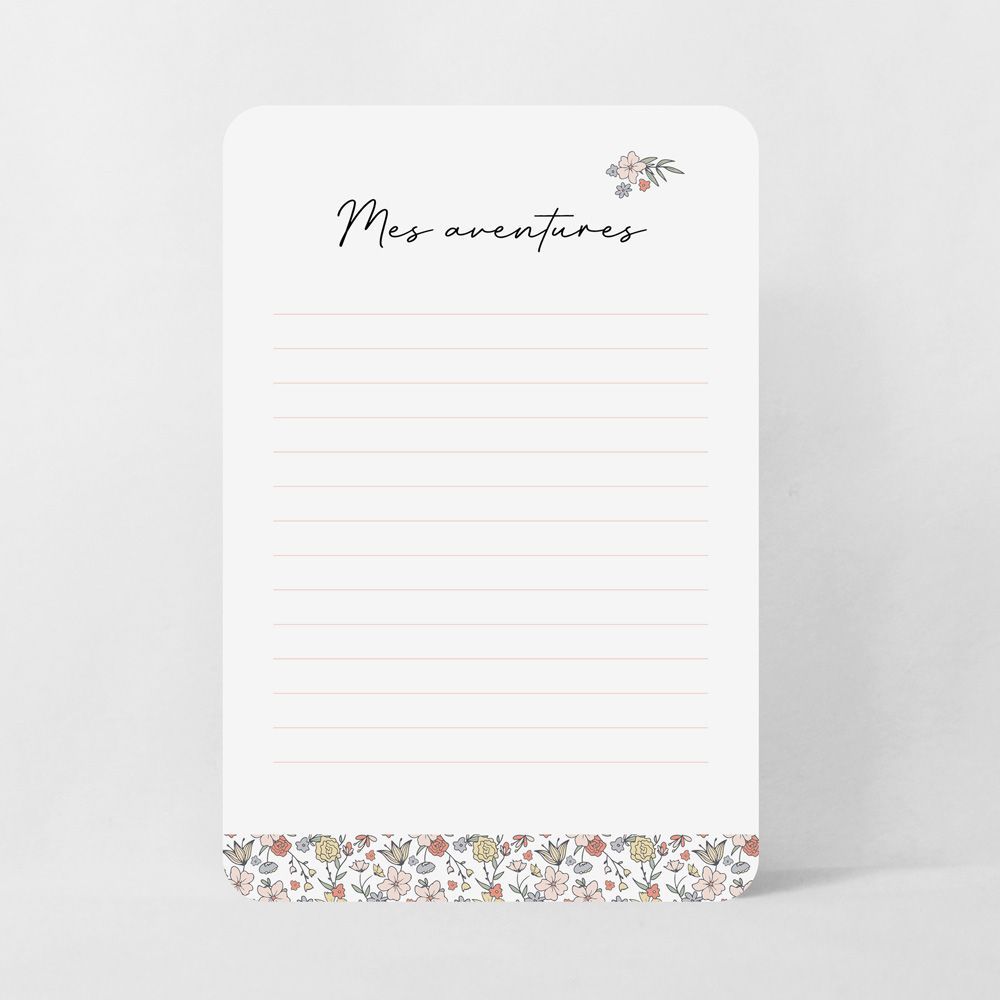 Cartes étapes bébé Liberty pastel (Le Faire-Part Français) - Image 2