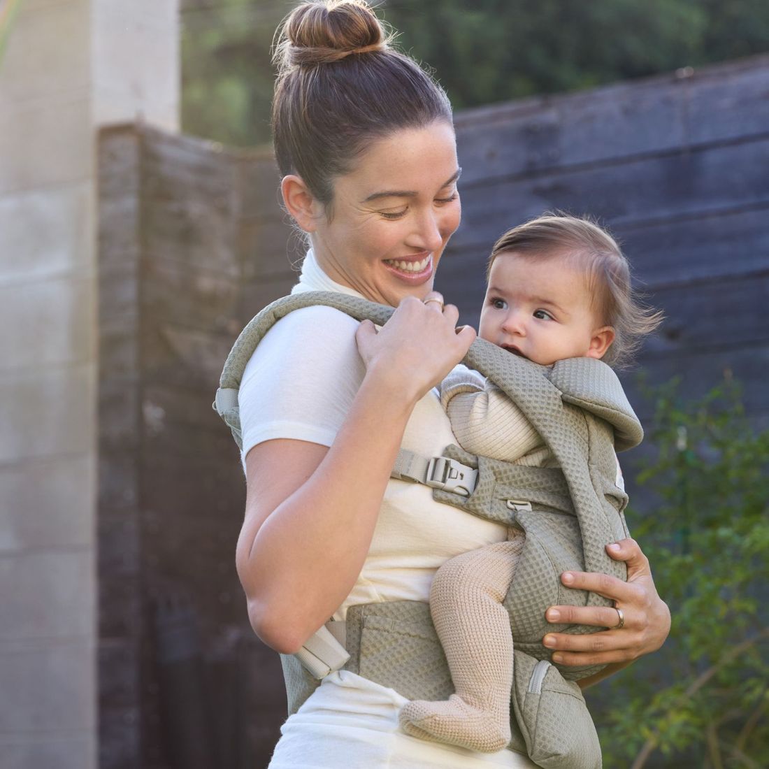 Porte-bébé Omni Deluxe Mesh Soft Olive (Ergobaby) - Image 5