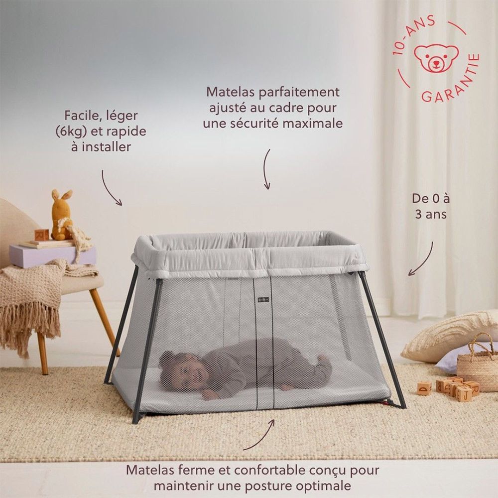 Lit de voyage Light + drap housse (BabyBjörn) - Image 3