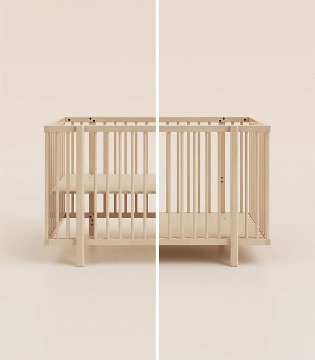Lit bébé Tediber - Idéal de 0 à 3 ans - Design, robuste et sûr - 100 nuits d'essai (Tediber) - Image 2