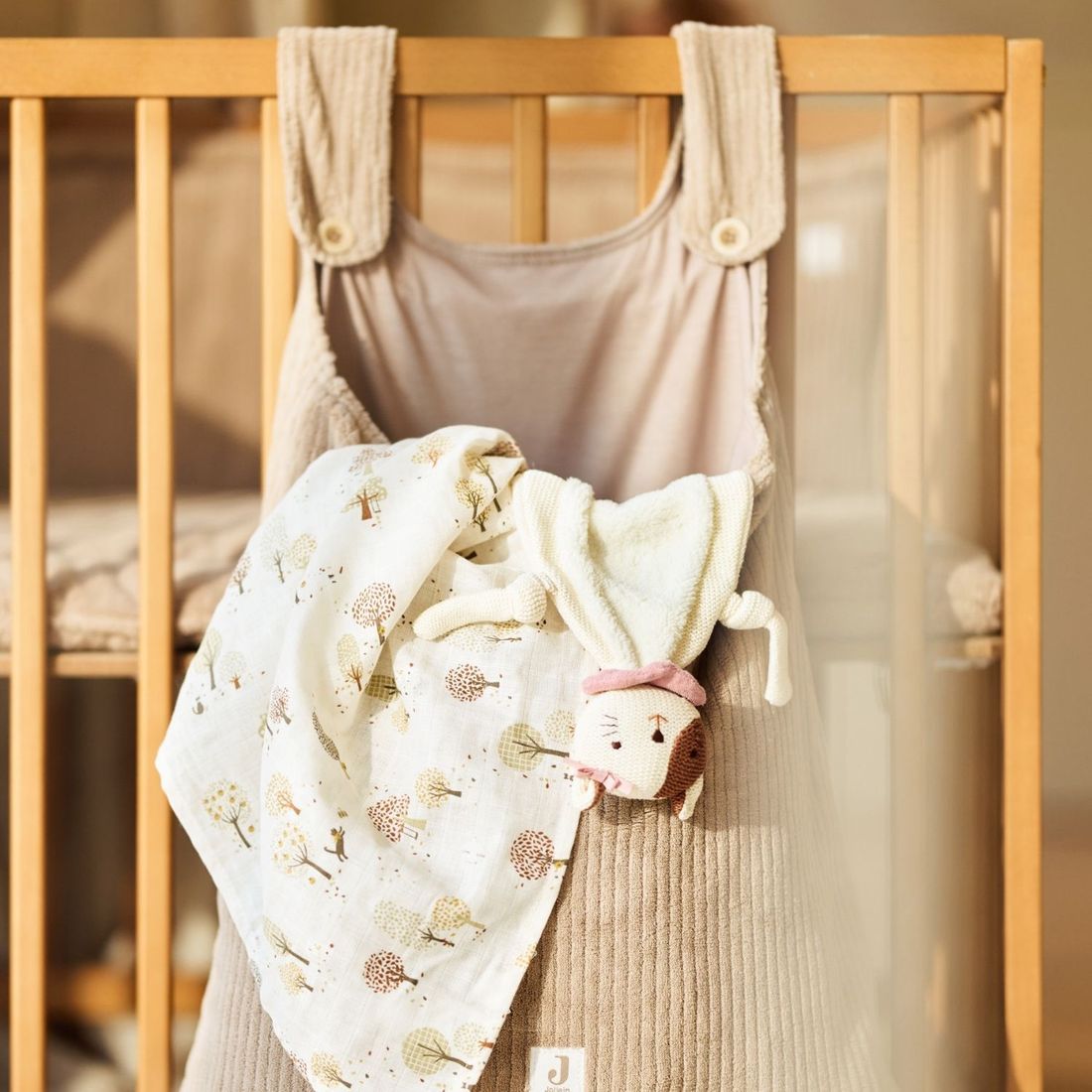 Sac de rangement Cloudy Rib Milky Coffee (Jollein) - Image 4
