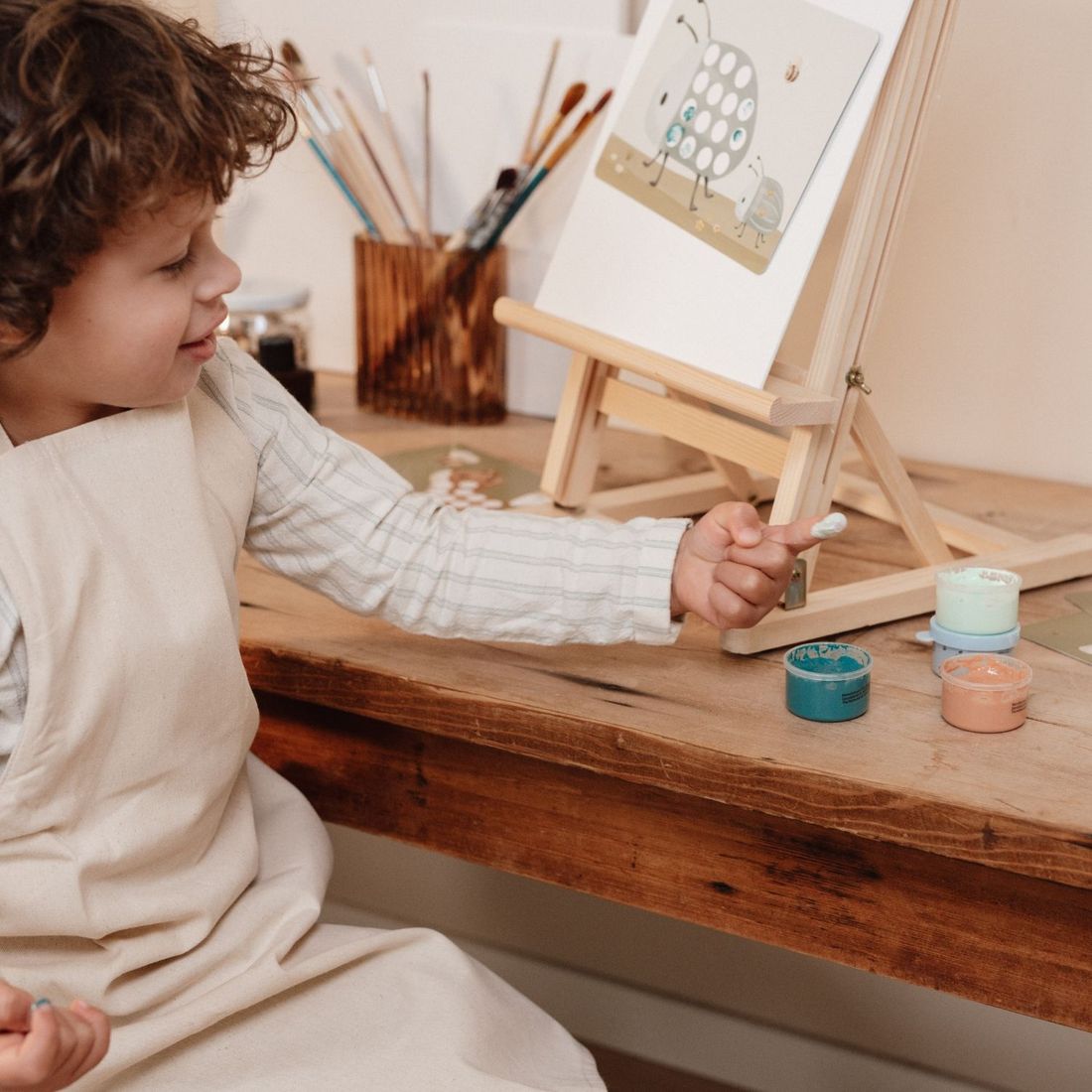Kit de peinture au doigt Forest Friends (Little Dutch) - Image 4