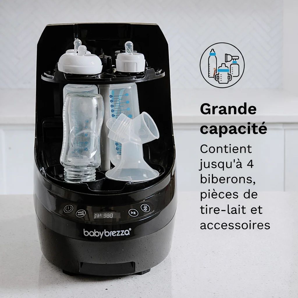 Bottle Washer Pro - Lave, stérilise et sèche automatiquement (Baby Brezza) - Image 6