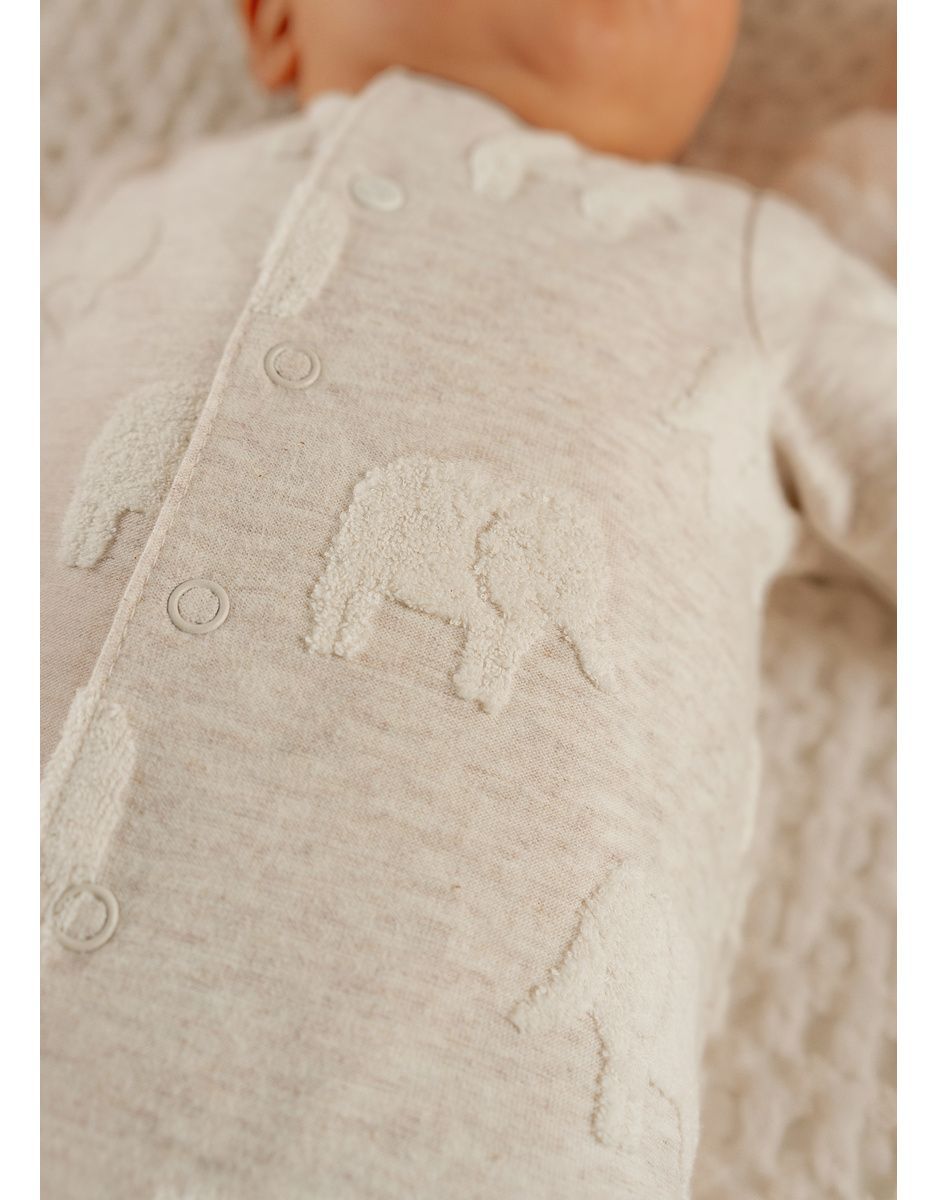 Pyjama bébé, coton jacquard (Noukie's) - Couverture