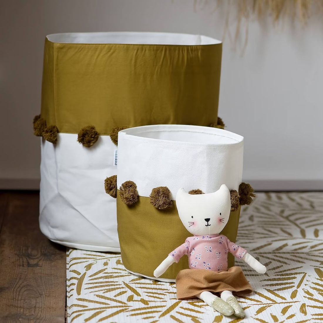 Panier De Rangement Ocre (ToddleKind) - Couverture
