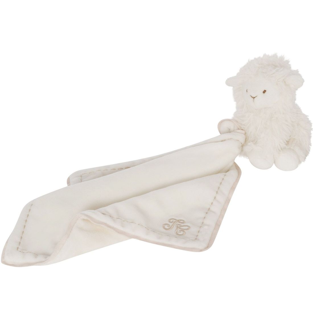 Doudou plat mouton écru (25 x 25 cm) (Tartine et Chocolat) - Couverture