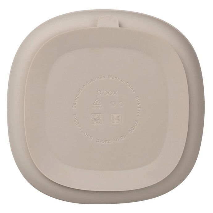 Assiette Compartimentée à Ventouse et Couvercle - Latte (B.BOX) - Image 8