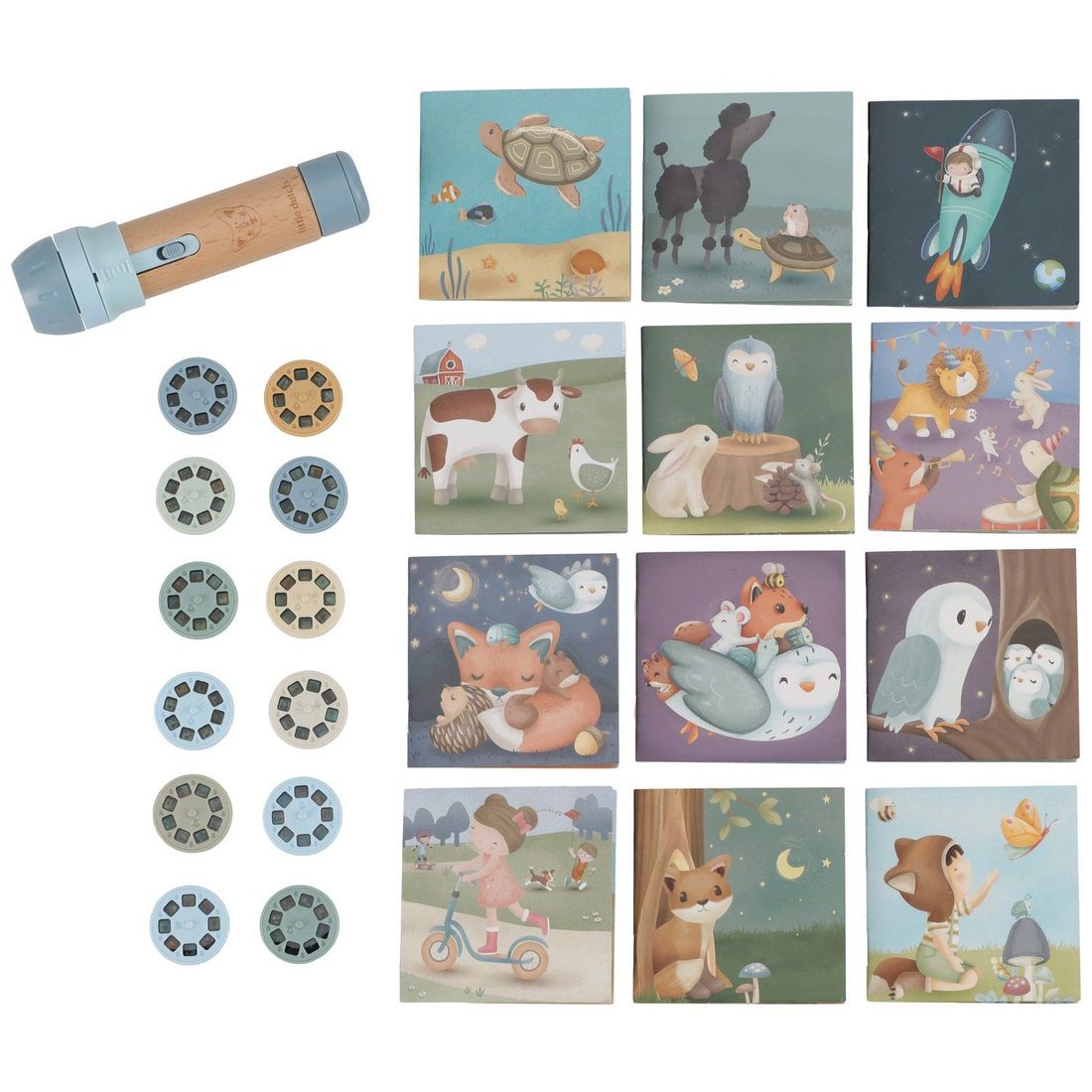 Coffret lampe à histoires Forest Friends (Little Dutch) - Image 5
