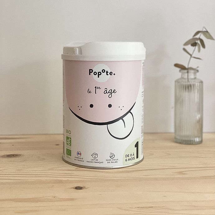 Lait 1er Âge Bio - 800 g (Popote) - Image 2