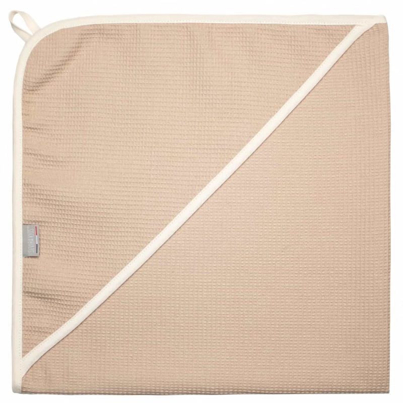 Cape de bain bébé nid d'abeille coton (Sevira Kids) - Couverture