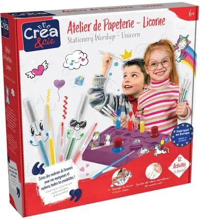 Atelier De Papeterie - Licorne (CREA & CIE) - Couverture