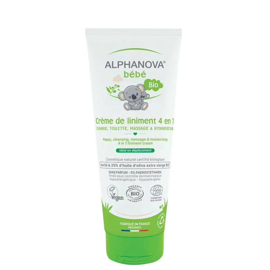 Crème De Liniment Bio 200ml Multi-coloured (Alphanova) - Couverture