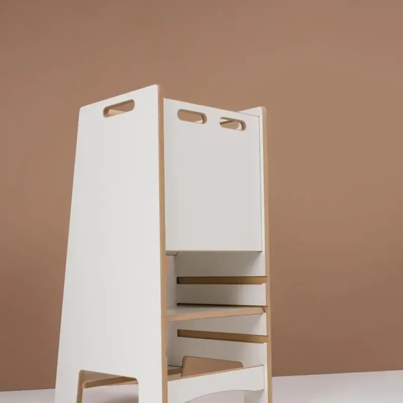 Tour d'apprentissage noway montessori blanc (Tupti.wood) - Image 2