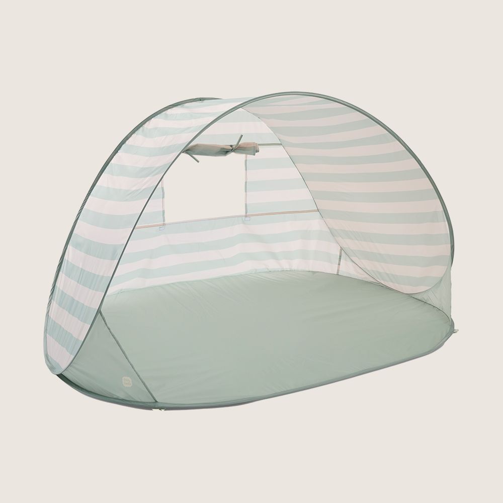 Petite Amélie | Tente pop-up Cannes | Protection solaire UPF 40+ | Vert menthe | 1 personne | Tente de plage pliante avec sac de transport (Petite Amélie) - Image 2