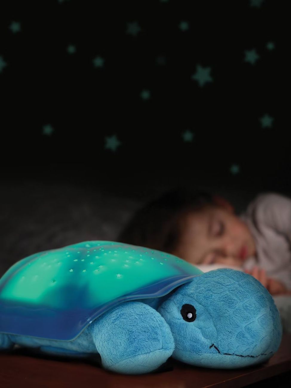 Veilleuse projecteur d'étoiles Twilight turtle (tortue bleue) (Cloud B) - Image 1