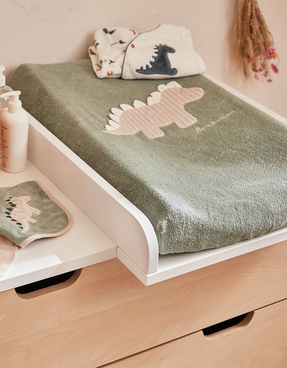 Tiga, Stegi & Ops Matelas à langer avec housse élastique en éponge (Noukie's) - Image 1