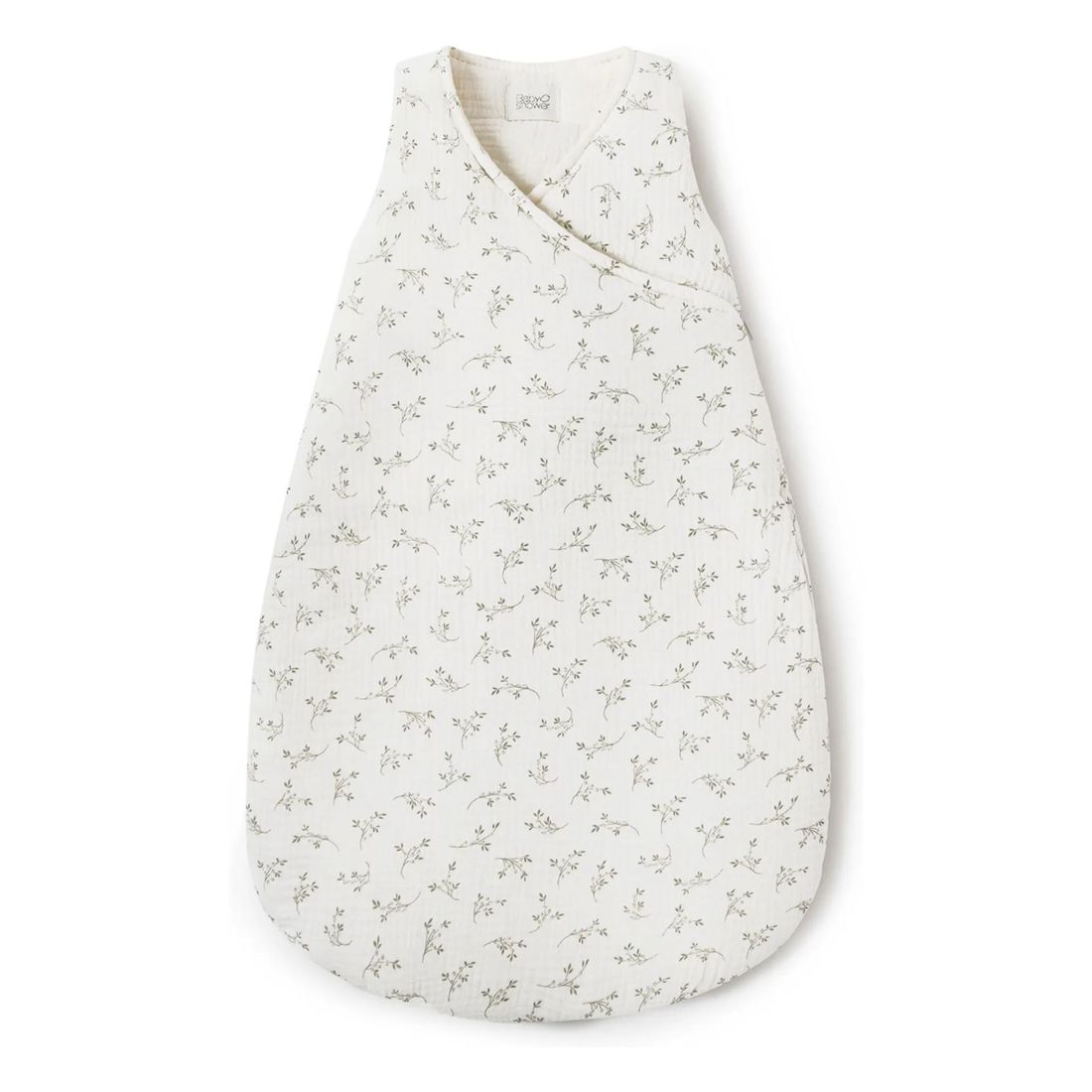 Babyshower - Gigoteuse en gaze de coton Olive (Babyshower) - Couverture