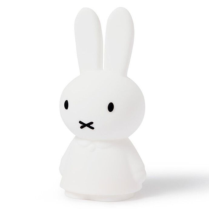 Lampe Miffy Shines Tactile - Blanc (Mr Maria) - Image 3