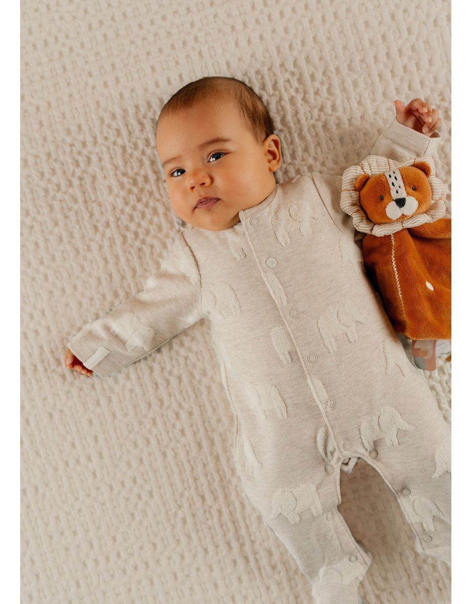 Pyjama bébé, coton jacquard (Noukie's) - Image 2