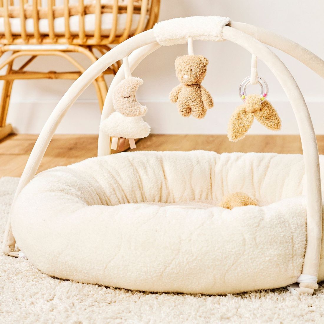 Tapis d'éveil avec arches Teddy (90 cm) (Nattou) - Image 3