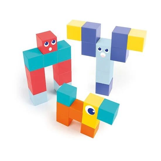Cubes magnétiques 28 pièces - Magnetic Mini Cubes (Ludi) - Couverture