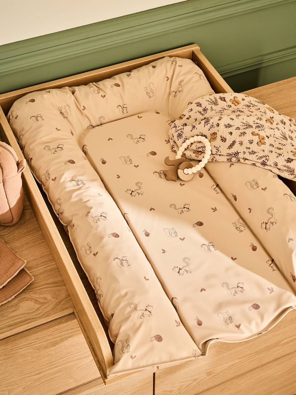Matelas à langer Lionceau nutty (Vertbaudet) - Image 1