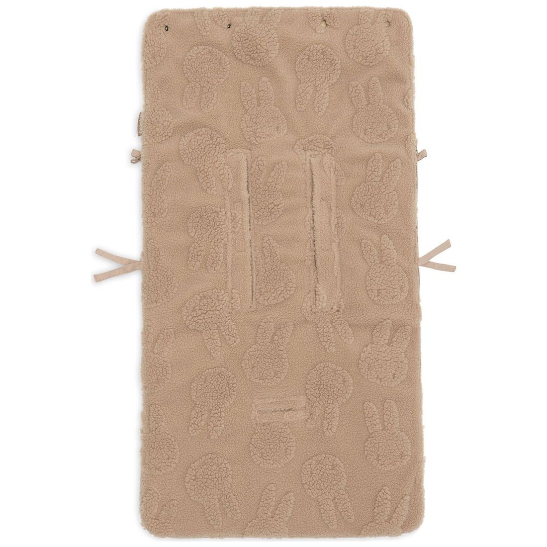 Nid d'ange passe sangle Miffy Jacquard Teddy Biscuit (groupe 0+) (Jollein) - Image 6