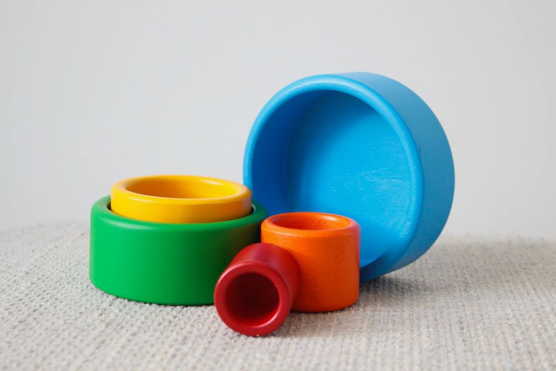Gobelets gigognes bébé – Jeu d’éveil et de motricité (Mervei) - Image 8