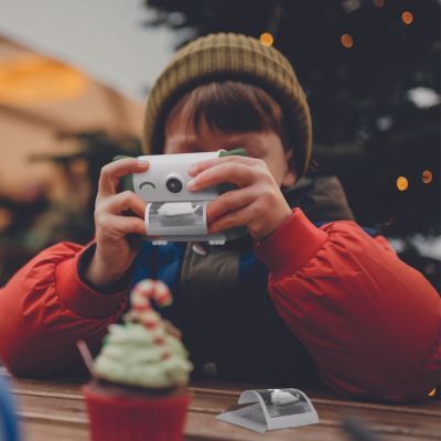 Appareil photo instantané enfant KIDYPRINT avec impression thermique vert (Kidywolf) - Image 3