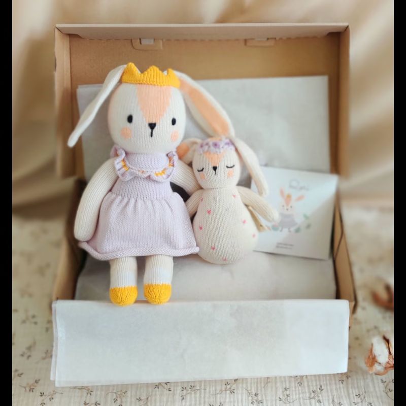 Coffret naissance équitable - lapin (LERO LERO KID) - Image 1
