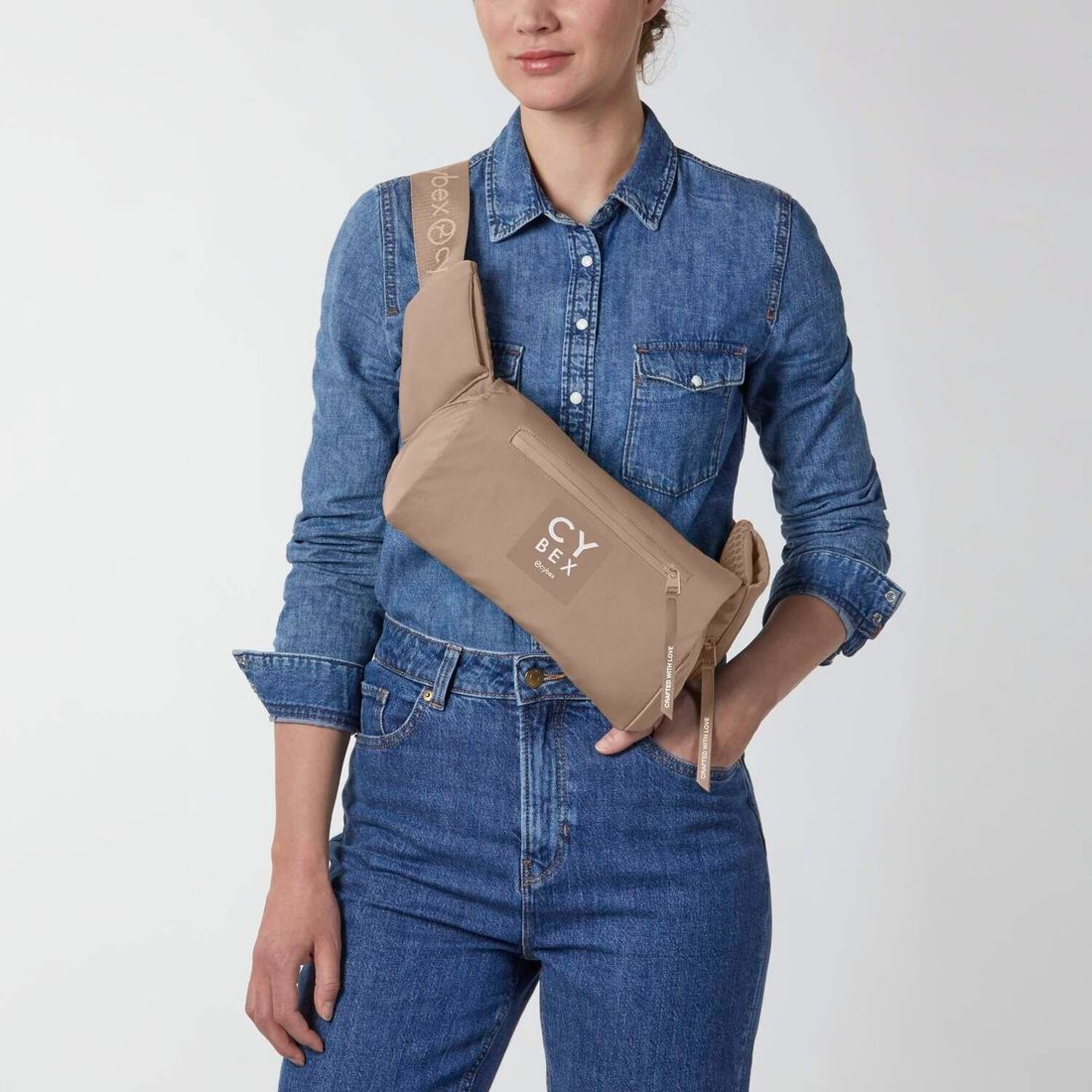 Porte-bébé en mesh 3D Coya Carrier Cozy Beige (Cybex) - Image 6