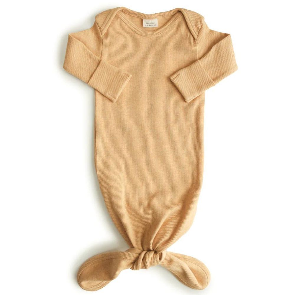 Body combinaison à nouer Mustard (Mushie) - Image 1
